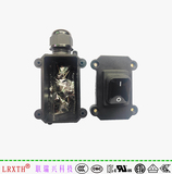 308線(xiàn)上防水開(kāi)關(guān)黑色無(wú)燈單線(xiàn)